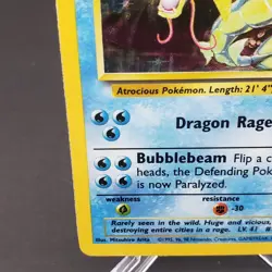 Gyarados Base Set 6/102 Pokemon Card Holo Rare WOTC Vintage 1999 - Image 3