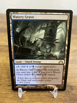 Watery Grave Gatecrash Regular Card Magic The Gathering - Image 1