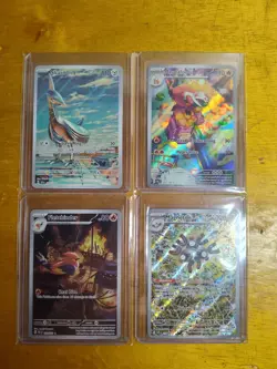 Pokemon Card Lot of 4 Full Art Illustration Rare Holo Pokemon Cards - Image 4