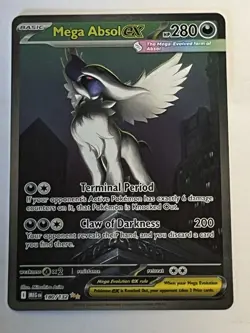 Mega Absol EX Pokemon Card 180/132 Special Illustration Rare Psa 10 Contender. - Image 1