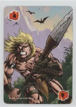 1997 Marvel Overpower Collectible Card Game Power Cards Ka-Zar READ - Image 1
