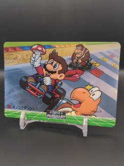 Mario Koopa Troopa Donkey Kong #10 Mario Kart Card Carddass Nintendo BANPRESTO - Image 3