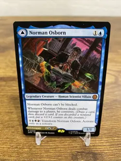 Norman Osborn Marvel's Spider-Man Regular Rare Card Magic The Gathering - Image 1