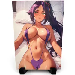 Bleach Yoruichi Shihouin Sexy Anime Waifu Girl Doujin Lewd Goddess Story Card - Image 1