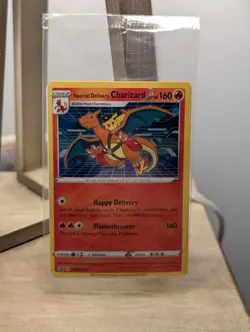 SEALED Special Delivery Charizard SWSH075 Pokemon Center Promo Card B - Image 1