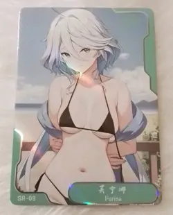 FURINA SR SSR-09 Senpai Goddess Haven Series 6 Story Anime Collectible Card - Image 1
