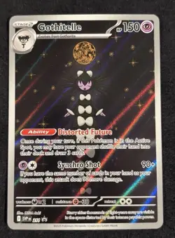 Gothitelle SVP 211 Pokemon TCG Black Bolt & White Flare Black Star Promo Card - Image 1