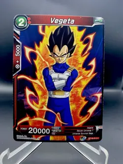 Dragon Ball Super CCG Vegeta BT16-013 C Bandai Anime Trading Card - Image 1