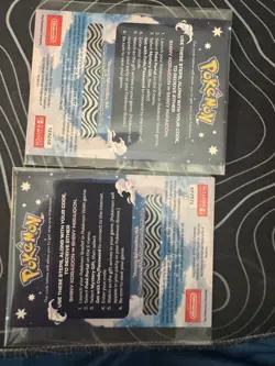 2x Shiny Koraidon & Miraidon Pokemon Scarlet Violet Code Card - Gamestop - Image 2