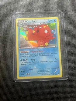 Pokemon TCG Octillery Holo Rare Card Breakthrough 33/162 - Image 1