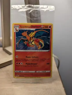 SEALED Special Delivery Charizard SWSH075 Pokemon Center Promo Card A - Image 1