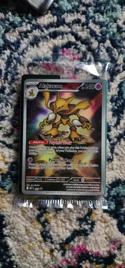 Alakazam MEP Black Star Promo 009 Pokemon Card - Image 1