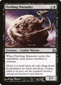 Fleshbag Marauder [Commander 2011] Magic MTG - Image 1