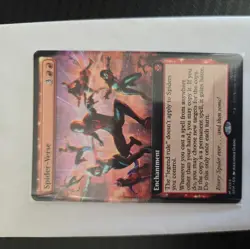 x1 Spider-Verse 0263 - Borderless MYTHIC MTG Marvel Spider-Man - MINT - Image 1