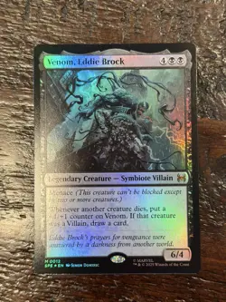 MTG Venom, Eddie Brock (12/26) Marvel's Spider-Man Eternal NM - Image 1
