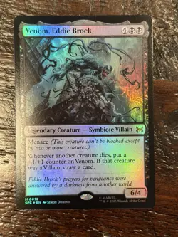 MTG Venom, Eddie Brock (12/26) Marvel's Spider-Man Eternal NM - Image 2