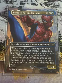 MTG - Sensational Spider-Man - Borderless - SPE 25 - Non Foil - NM - Image 1