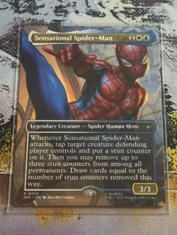 MTG - Sensational Spider-Man - Borderless - SPE 25 - Non Foil - NM - Image 2