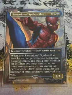 MTG - Sensational Spider-Man - Borderless - SPE 25 - Non Foil - NM - Image 3