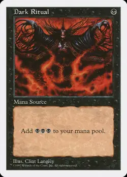Dark Ritual [Fifth Edition] Magic MTG - Image 1