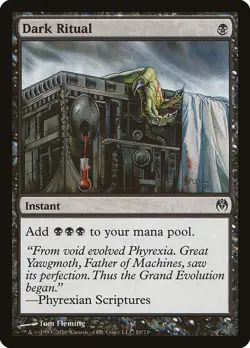 Dark Ritual [Duel Decks: Phyrexia vs. the Coalition] Magic MTG - Image 1