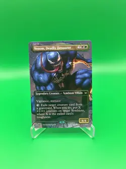Venom, Deadly Devourer Borderless 22 MTG Marvel's Spider-Man - Image 1