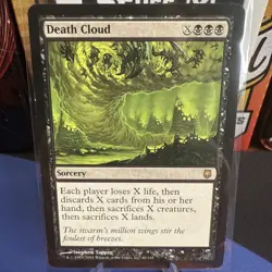 MTG Death Cloud Darksteel Regular 40/165 - Image 1