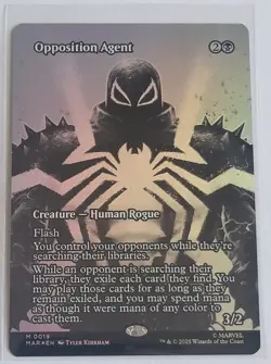 Opposition Agent (Foil) Marvel Bonus Sheet Venom Spiderman - NM - M0019 - MTG - Image 1