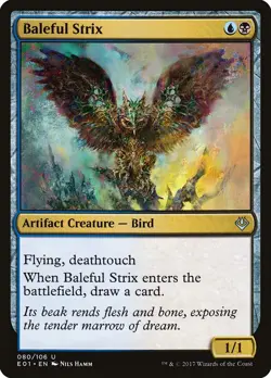 Baleful Strix [Archenemy: Nicol Bolas] Magic MTG - Image 1