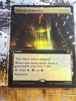 Oscorp Industries - Foil Extended Art SPM NM MTG - Image 3