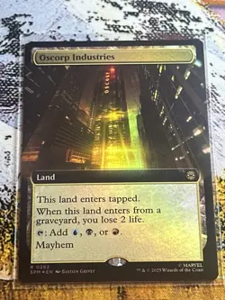 Oscorp Industries - Foil Extended Art SPM NM MTG - Image 5