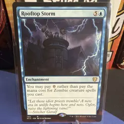 MTG Rooftop Storm ** Midnight Hunt Commander ** English 103 - Image 1