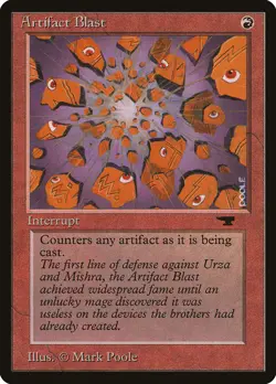Artifact Blast [Antiquities] Magic MTG - Image 1