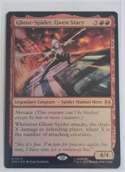 Ghost-Spider, Gwen Stacy (Foil) Marvel's Spiderman Eternal - NM - M0014 - MTG - Image 1