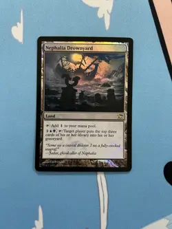 Foil Nephalia Drownyard MTG Innistrad Magic The Gathering TCG 2011 - Image 1