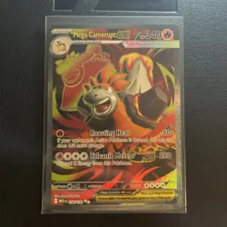 Pokemon TCG Mega Evolution Mega Camerupt EX 156/132 Ultra Rare - Image 1