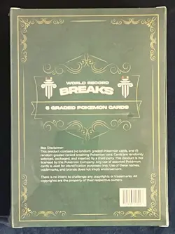 WORLD RECORD BREAKS: GUINNESS POKEMON BOX (5 SLABS INCLUDING 1/1 CERTIFIED PER) - Image 4