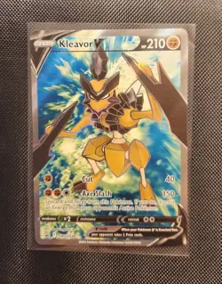 Pokemon Kleavor V (Full Art) SWSH248 SWSH: Sword & Shield Promo Cards Holo NM - Image 1