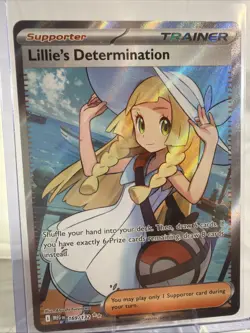 Lillie’s Determination #169 - Pokemon’s Mega Evolution -Nm in hand! *Clean!* - Image 1