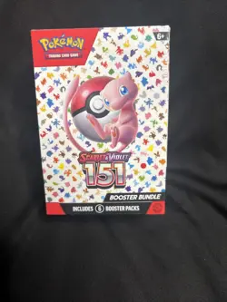 Scarlet and Violet 151 Buster Bundle Pokemon TCG Factory Sealed Booster Bundle - Image 1