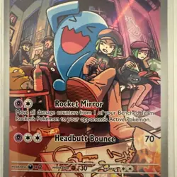 Pokemon Tcg: Team Rocket’s Wobbuffet 203 Promo NM - Image 3