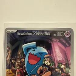 Pokemon Tcg: Team Rocket’s Wobbuffet 203 Promo NM - Image 4