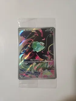 Pokemon Bulbasaur 133/132 English Mega Evolution Stamped Promo SEALED - Image 1