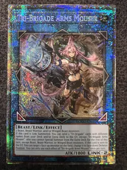 Yugioh Tri-Brigade Arms Mouser DOOD-EN051 Starlight Rare 1st Edition NM - Image 1