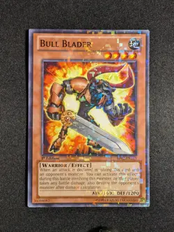 Yugioh - Bull Blader BP02-EN115 1st Edition Mosaic Rare LP - Image 1