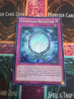 Yugioh Dimension Reflector MVP1-ENS21 Secret Rare 1st Edition Near Mint - Image 1