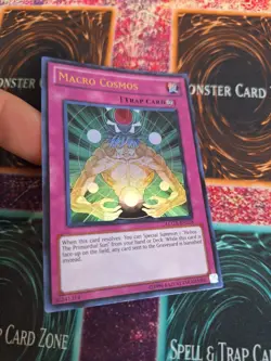 Yugioh Macro Cosmos LCGX-EN218 Ultra Rare Unlimited Near Mint - Image 2