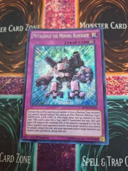 Yugioh Metalhold the Moving Blockade MVP1-ENS30 Secret Edition 1st Edition NM - Image 1