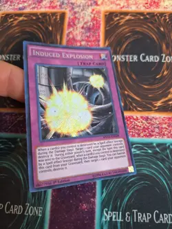 Yugioh Induced Explosion MVP1-EN009 Secret Rare 1st Edition Near Mint - Image 2