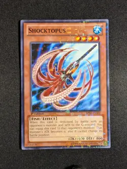 Yugioh - Shocktopus BP02-EN102 1st Edition Mosaic Rare LP - Image 1